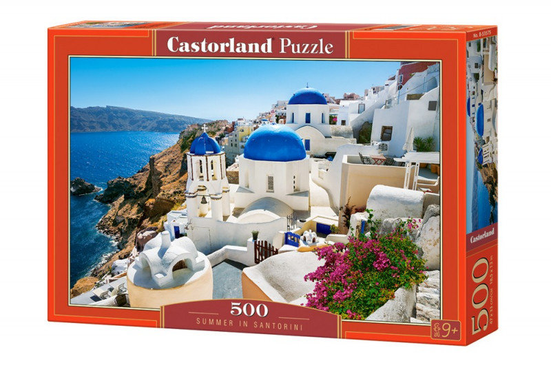 Castorland Puzzle 500 el. B-53575 Summer in Santorini -