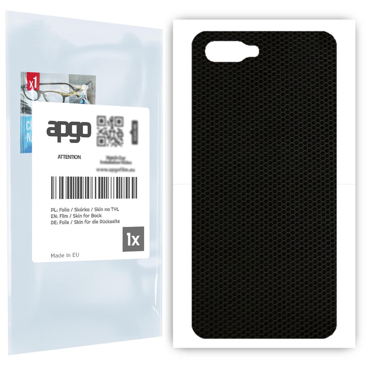 Folia naklejka skórka strukturalna na TYŁ do Oppo RX17 Neo -  Matrix - apgo SKINS