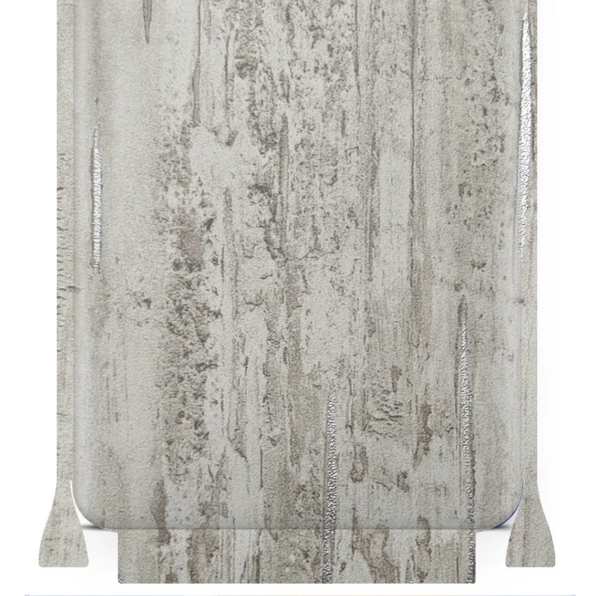 Folia naklejka skórka strukturalna na TYŁ+BOKI do Huawei Mate 40 -  Beton Srebrne Paski - apgo SKINS