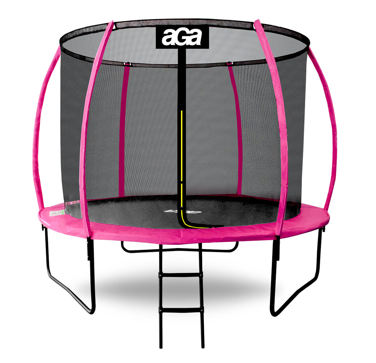 Aga Aga SPORT EXCLUSIVE Trampolína 305 cm Růžová + ochranná síť + žebřík