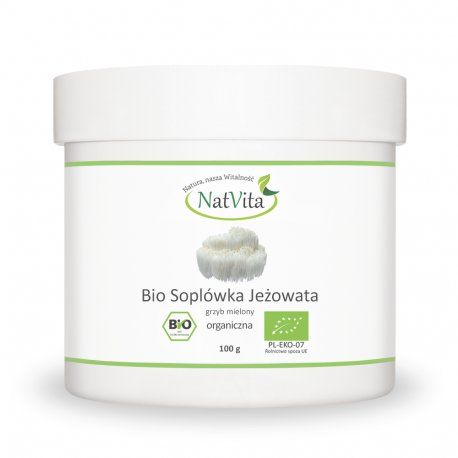 Natvita Soplówka Jeżowata Bio 100g