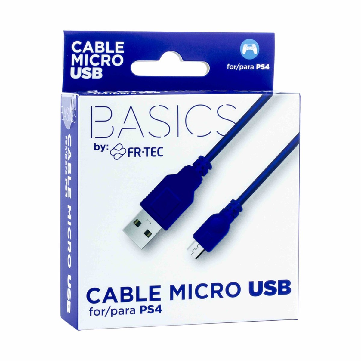 Grastation 4 Kabel Usb Usb 2.0 Usb A Micro-Usb B Niebieski