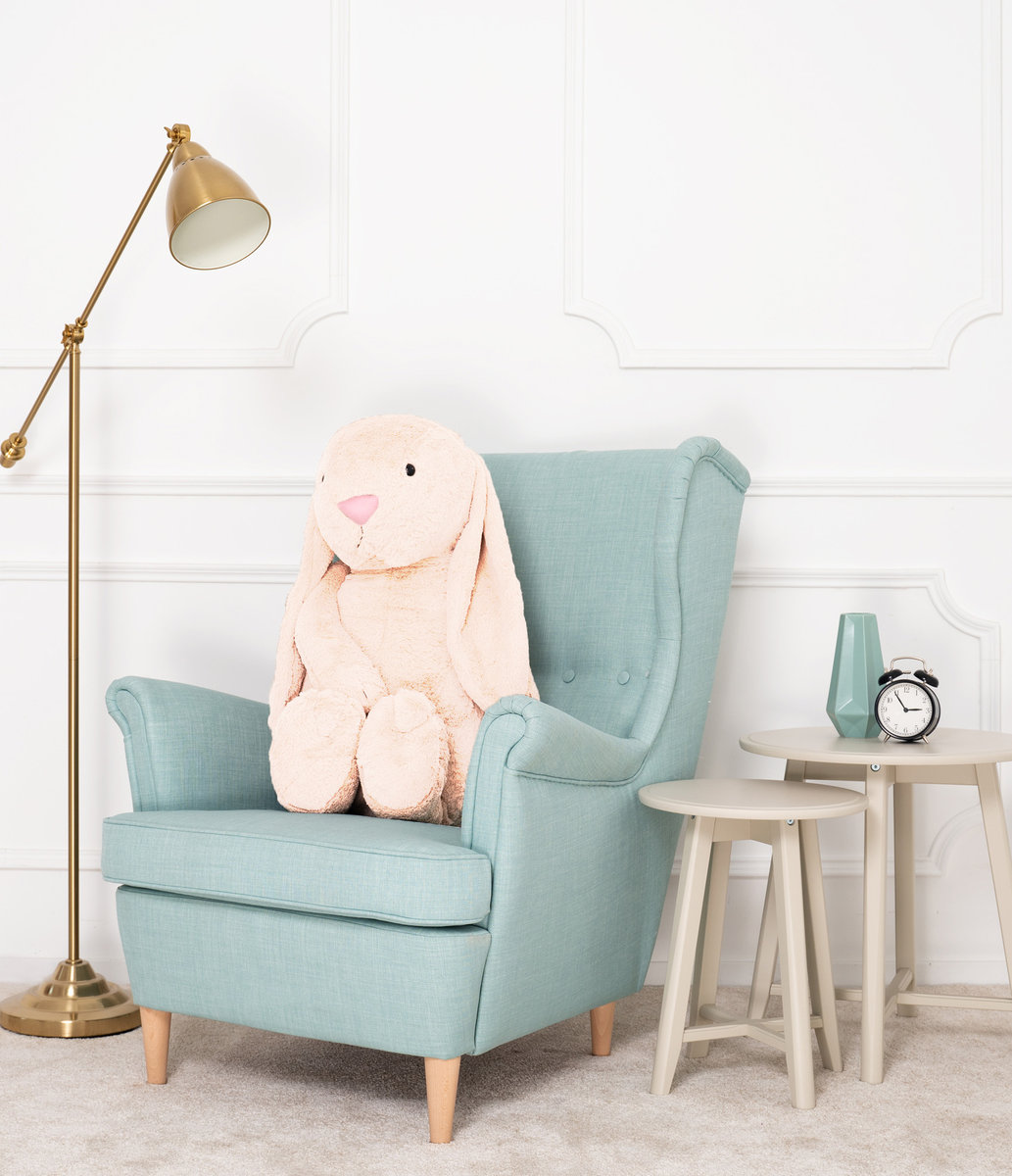 Miś Gustaw, Królik Figo, beżowy, 100 cm