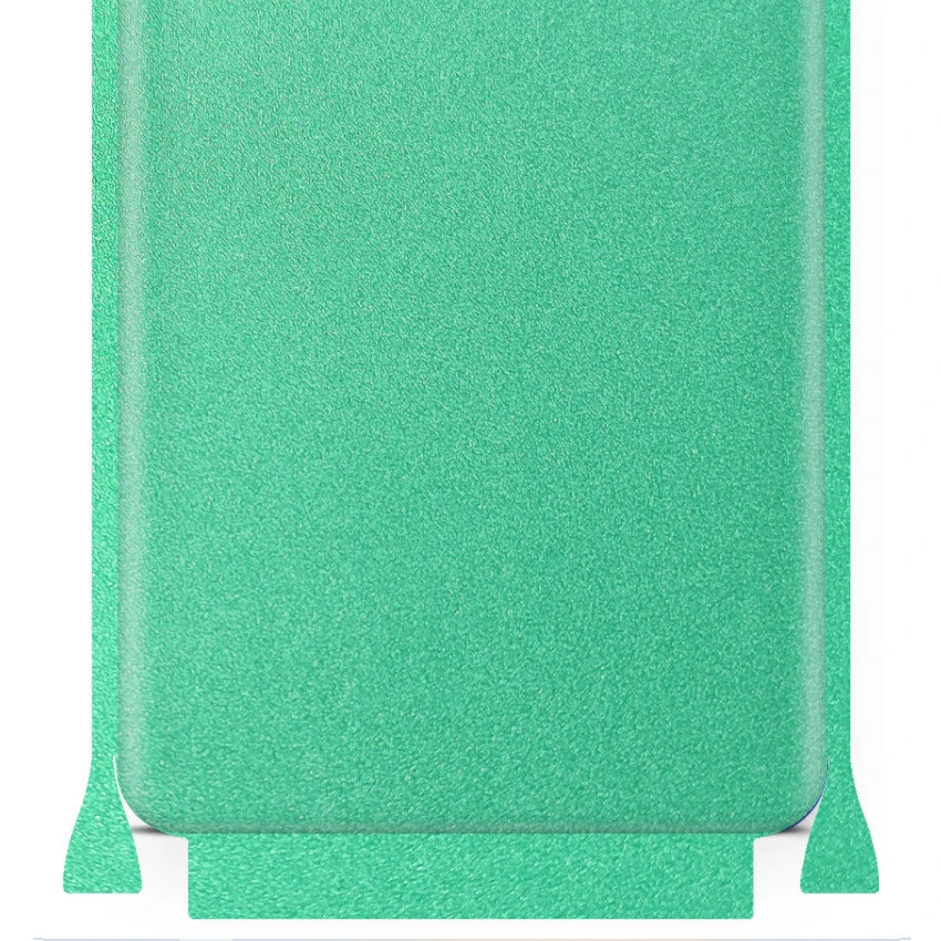 Folia naklejka skórka strukturalna na TYŁ+BOKI do Samsung Galaxy A30 -  Seledynowy Pastel Matowy Chropowaty Baranek - apgo SKINS