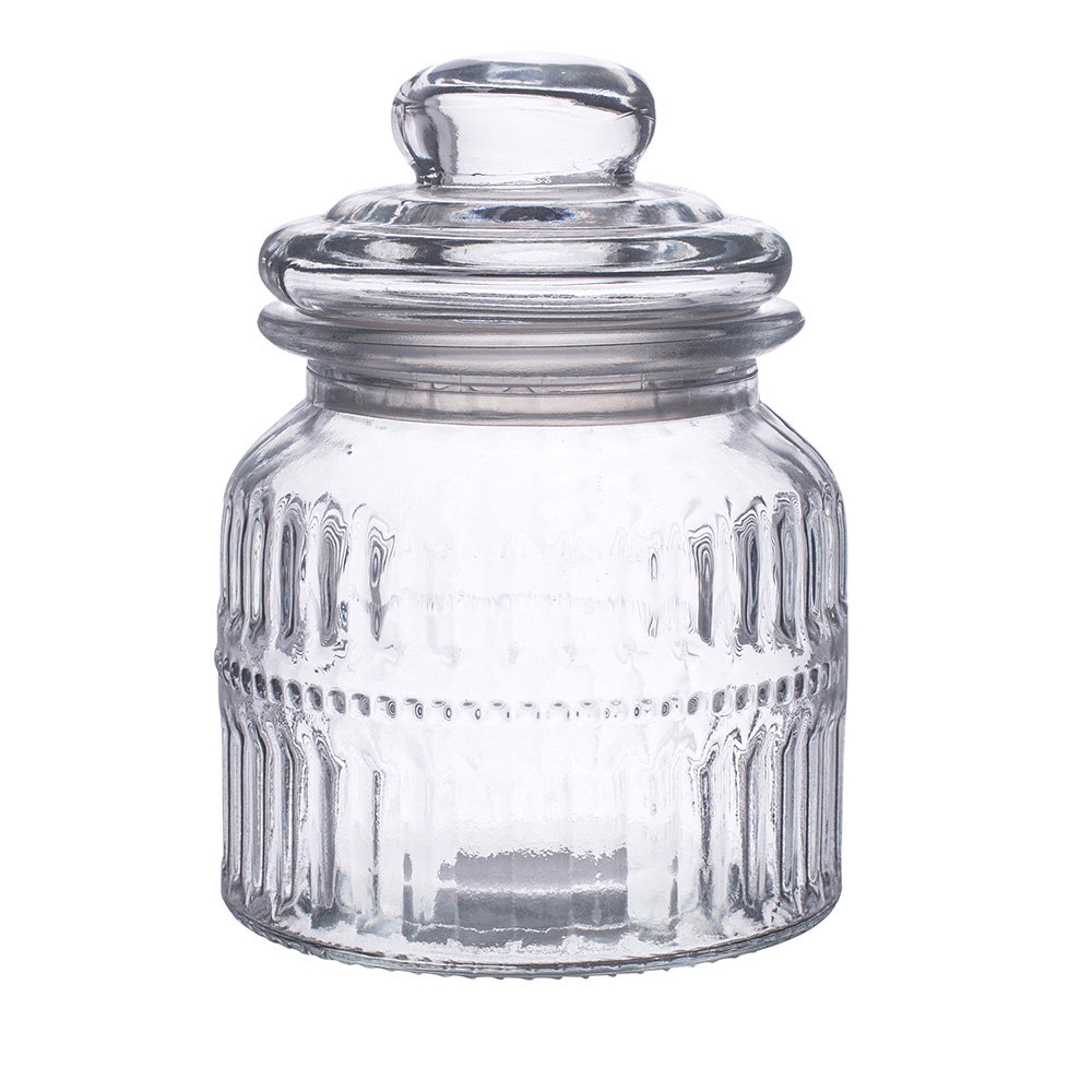 Lumarko Słoik Do Przechowywania 650ML Relief Nowy