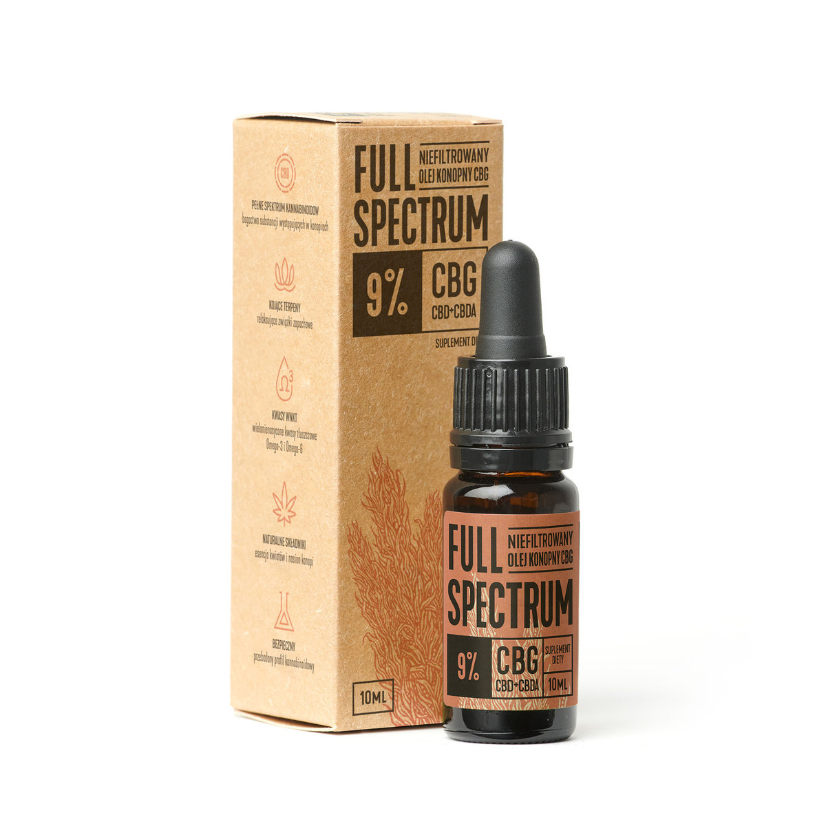 Full Spectrum - Olejek CBG - 9% 10ml