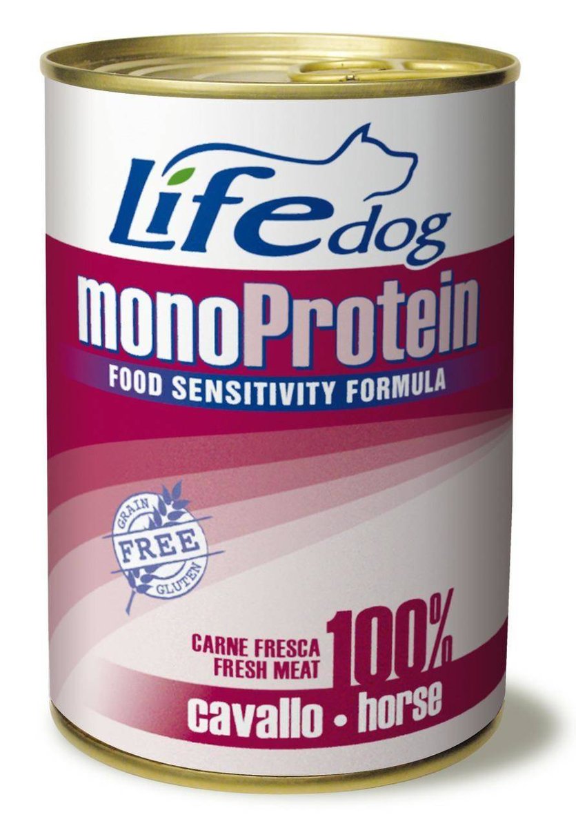 Life Dog puszka 400g Horse Monoprotein