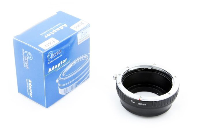 Adapter Fuji / Fujifilm X X-mount Na Canon Eos Ef Ef-s