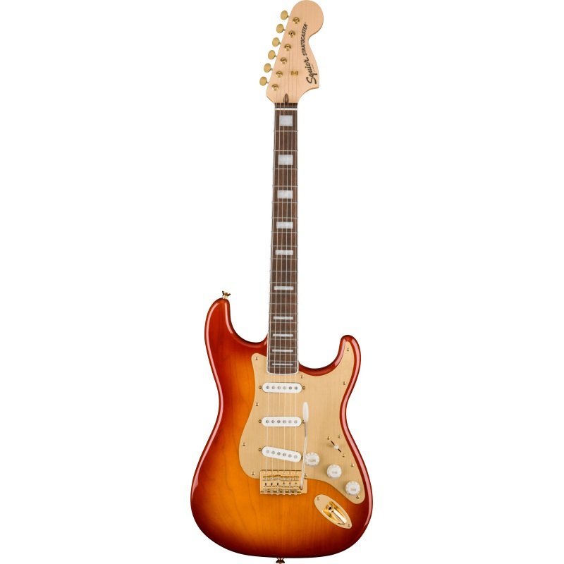 'Squier 40Th Anniversary Stratocaster Gold Lf Ssb Squier 037-9410-547'