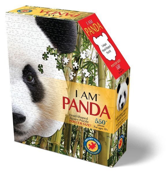 MADD CAPP MADD CAPP,  Puzzle konturowe I AM - Panda 550 elem. 40232452154