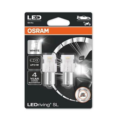 Żarówki Osram Led P21W 7506Dwp-02B (2 Sztuki) Białe