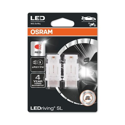 Żarówki Osram Led P27/7W 3157Drp-02B (2 Sztuki) Czerwone