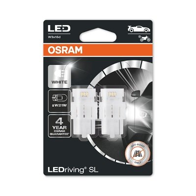 Żarówki Osram Led W21W 7505Dwp-02B (2 Sztuki) Białe