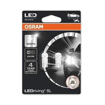 Żarówki Osram Led W5W 2825Dwp-02B (2 Sztuki) Białe