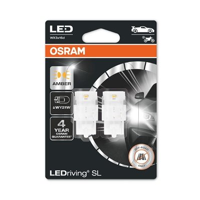 Żarówki Osram Led Wy21W 7504Dyp-02B (2 Sztuki) Żółte