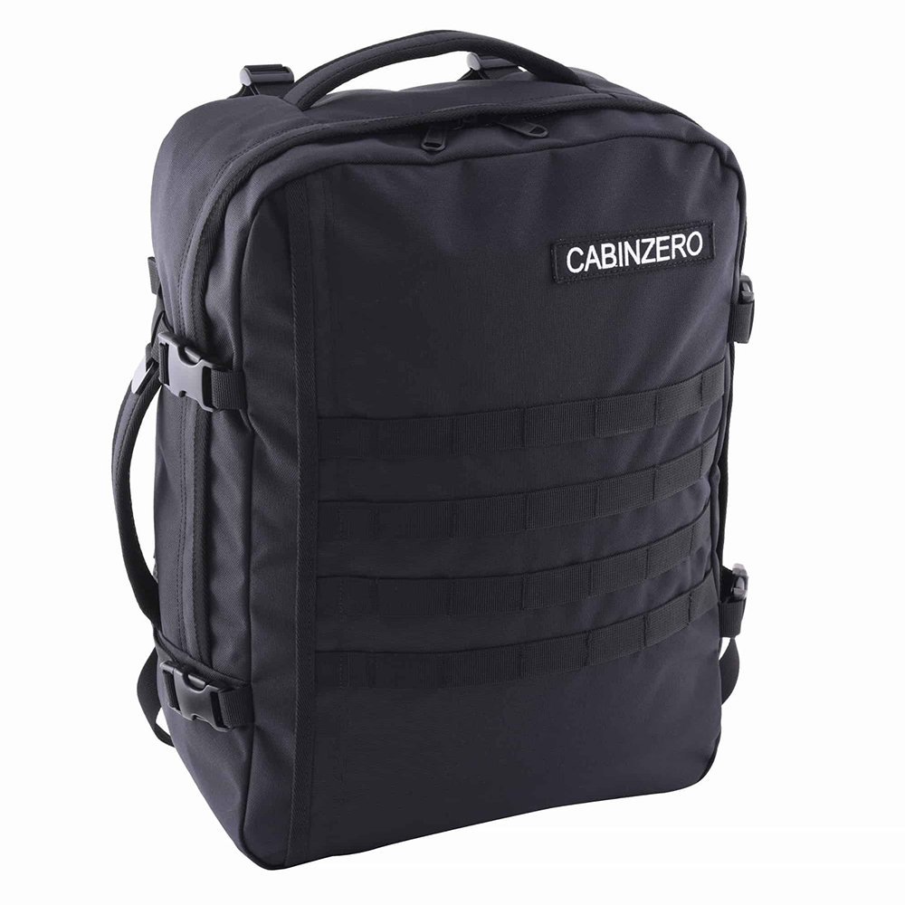 Plecak torba podręczna CabinZero Military 36 L CZ18 Absolute Black (46x31x15cm Ryanair,Wizz Air)