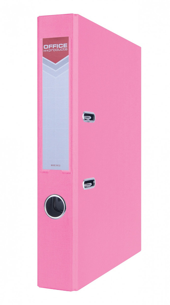 Office products segregator Officer, PP, A4/55mm, różowy 21011111-13