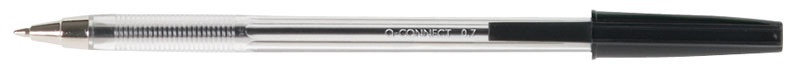 Q-CONNECT Długopis z wymiennym wkładem 0,7mm (linia), czarny KF34042