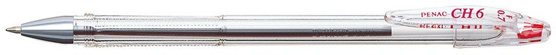 Penac Długopis CH6 0,7 mm czerwony DO3120
