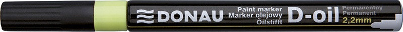 Donau Marker olejowy D-Oil okrągły 22 mm żółty