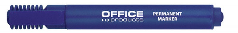 OFFICE PRODUCTS Marker permanentny OFFICE PRODUCTS, ścięty, 1-5mm (linia), niebieski 17071311-01