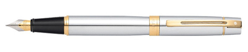 pióro wieczne sheaffer 300 (9342), chromowane/złote