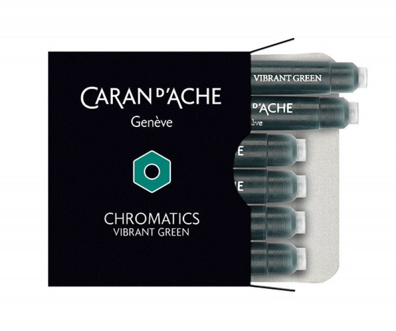 INNY Naboje Caran D Cali Ache Chromatics Vibrant Green 6szt Ciemonozielone 106L199 7630002329910