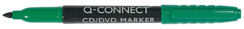 Q-CONNECT Marker do płyt CD/DVD 1mm zielony