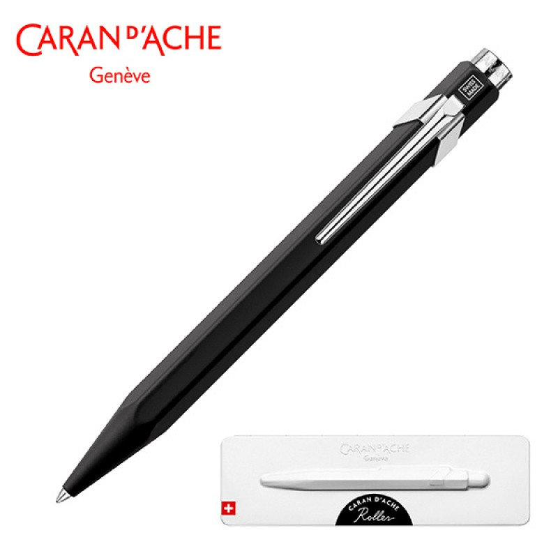 Caran d`Arche Pióro kulkowe w pudełku czarne CD846-509 CD846-509