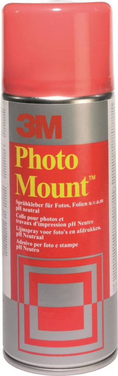 3M Spray Mount Adhesive Can 3 m Photo Mount (uk9479/10), for Mounting photospermanent 58953