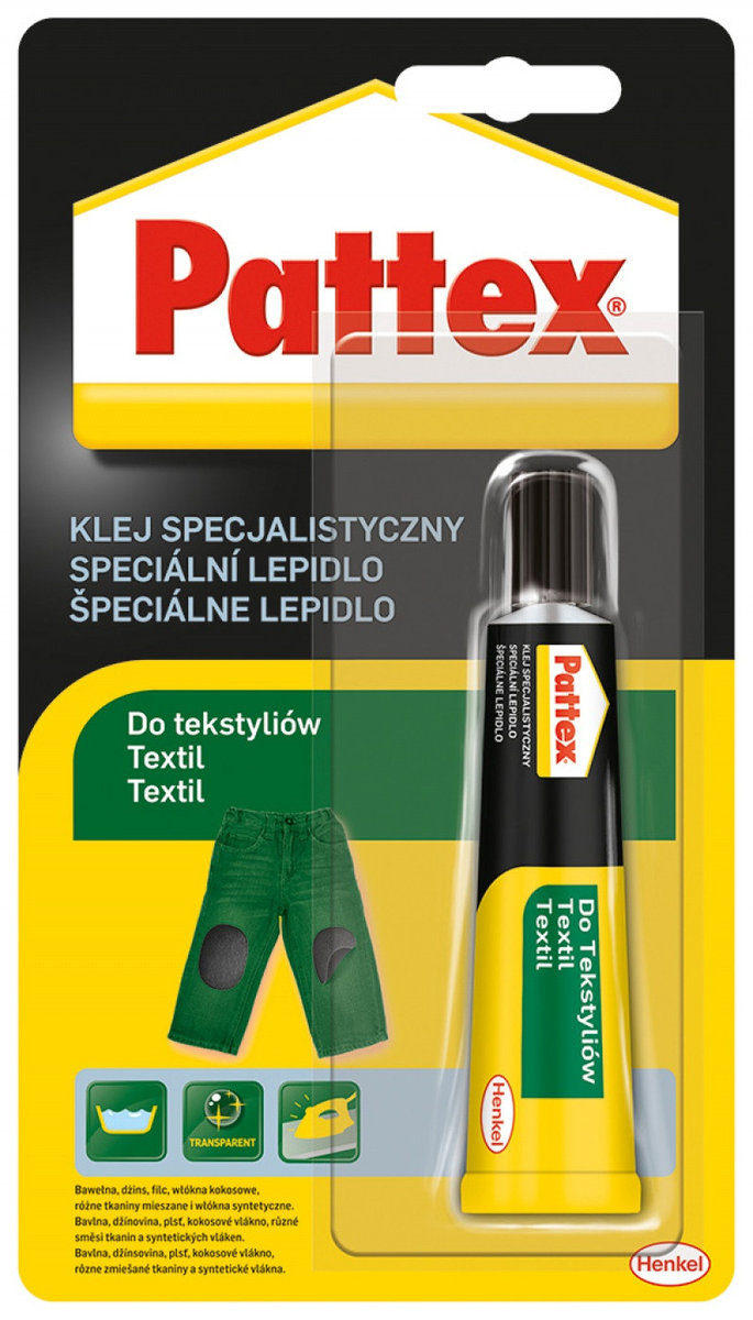 Фото - Герметик / рідкі цвяхи Klej do tekstyliów Pattex 20g