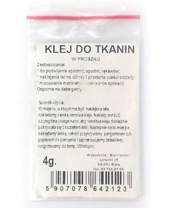Made in Poland Klej w proszku do tkanin Joker 6C7A-89961