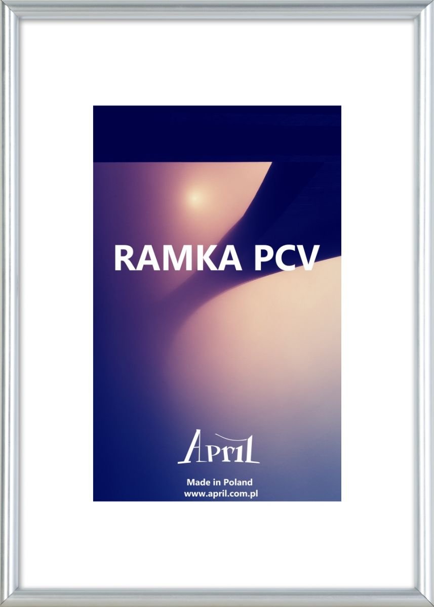 Ramka 21X29,7 (A4) Pcv Srebrna (Ra19)