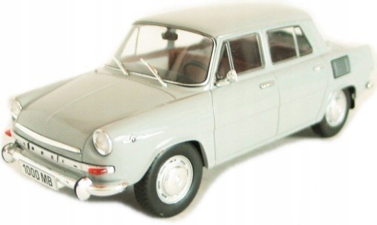 Skoda 1000 1965 model METAL WhiteBox 1:24