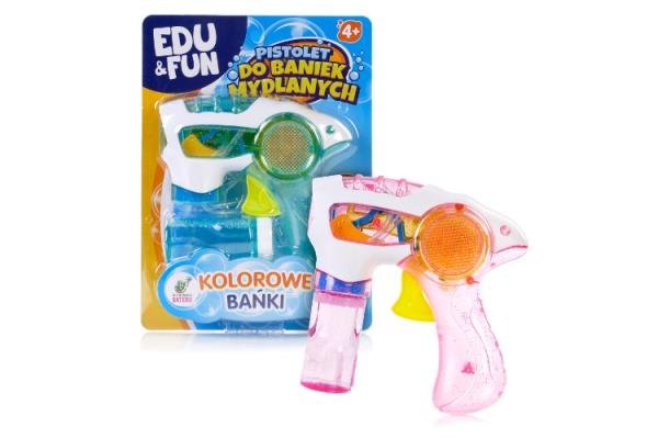 Artyk Pistolet do robienia baniek mydlanych Edu&Fun 125430