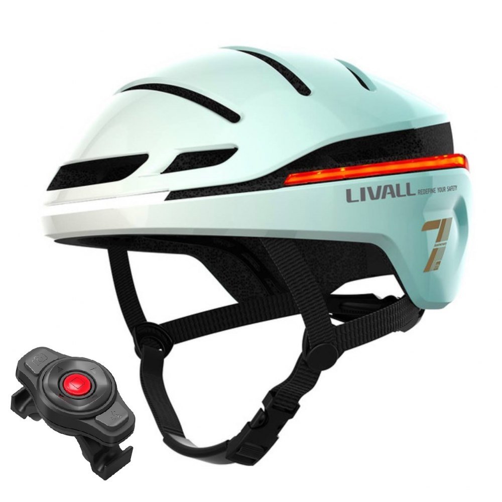 Livall EVO21 Helmet, turkusowy L | 58-62cm 2022 Kaski rowerowe 32001107