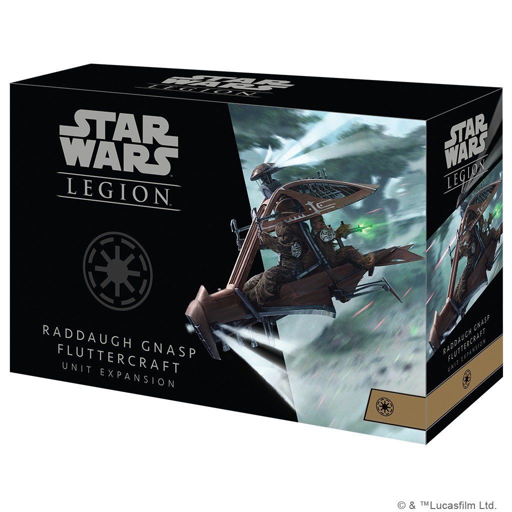Star Wars Legion. Raddaugh Gnasp Fluttercraft Fantasy Flight Games, Atomic Mass Games