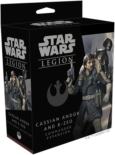 Star Wars: Legion - Cassian Andor and K-2SO Commander Expansion Fantasy Flight Games
