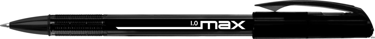 Rystor Długopis 1.00 mm skuwka czarny New MAX
