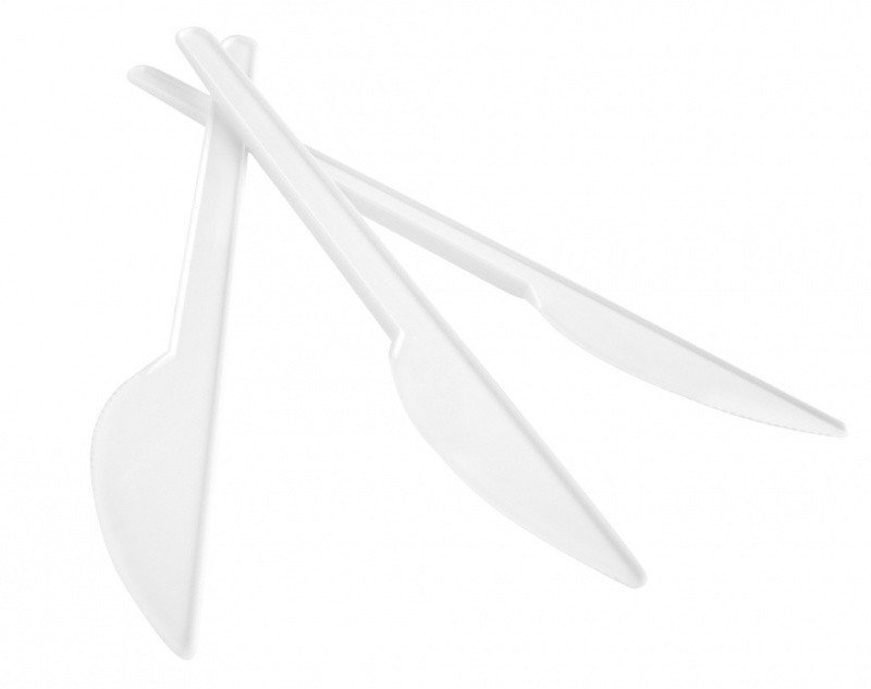 Office products Noże plastikowy , 17cm, biały 24018715-14