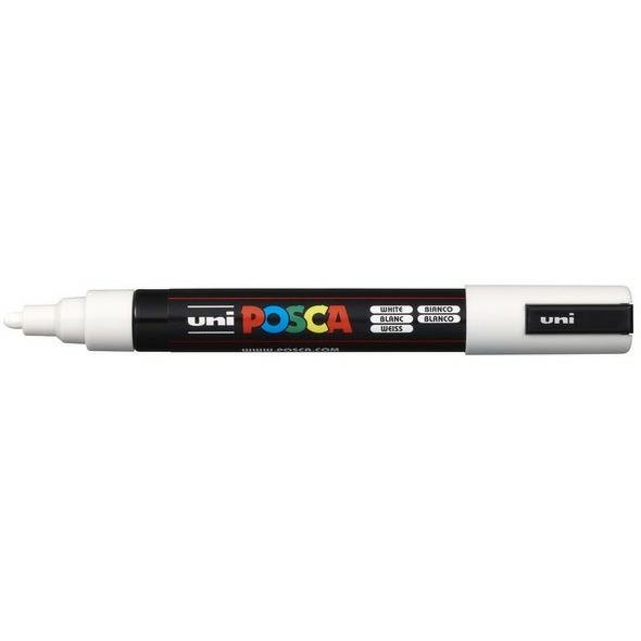 UNi Uni Posca Paint Marker  biały PC5M.1