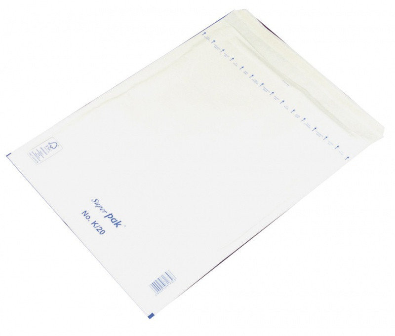 OFFICE PRODUCTS Koperty samoklejące z folią bąbelkową OFFICE PRODUCTS, K20, 350x470mm/370x480mm, 50szt., białe 15322013-14