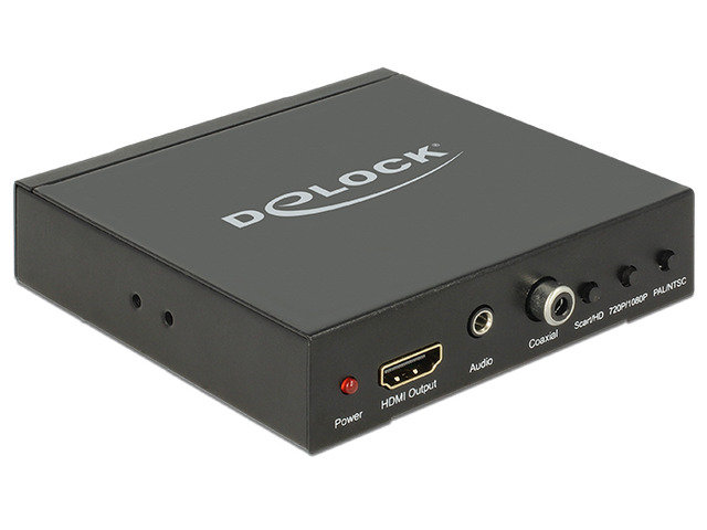 Delock Konverter Scart HDMI > HDMI z Scaler 62783