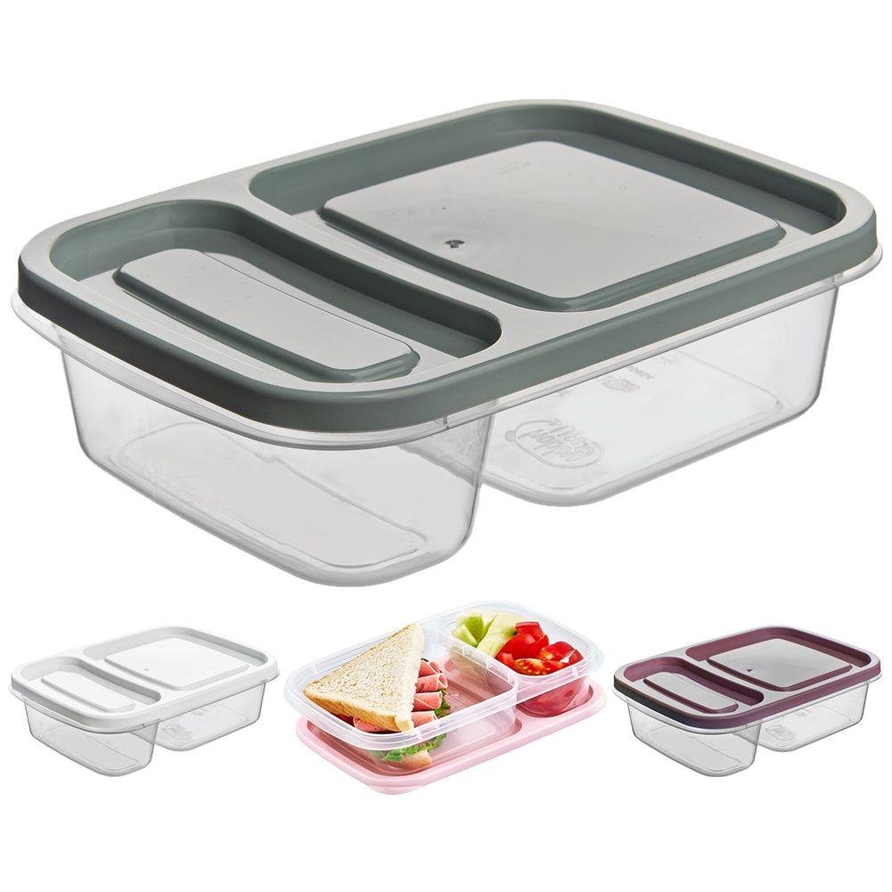 Orion Pojemnik DZIELONY do żywności, 2-częściowy, lunchbox, 0,75L 127122