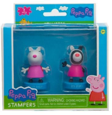 Świnka Peppa, Stempelki 2 pak, Figurki