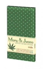 KONOPIE HEMP CZAEKOLADA MLECZNA MARY&JUANA 80G HC097