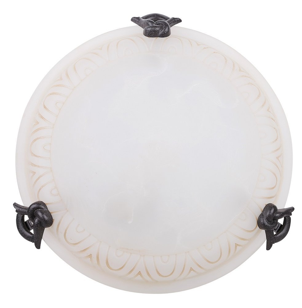 Candellux Plafon ścienny sufitowy szklany lampa 60W E27 Lusa SB-3836 SB-3836
