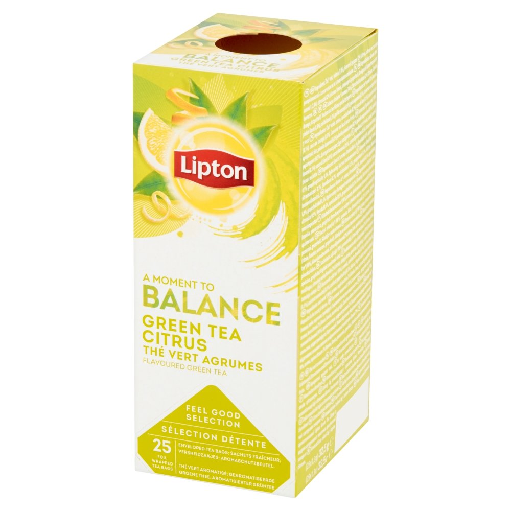 Lipton CLASSIC GREEN TEA CITRUS 25 KOPERT