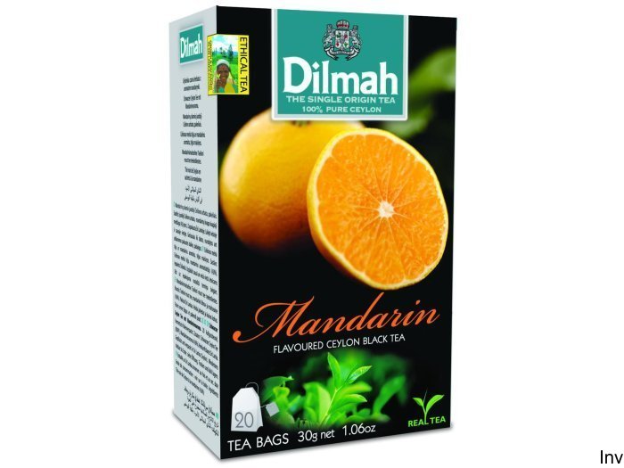 Herbata DILMAH (20 torebek) czarna z aromatem MANDARYNKA