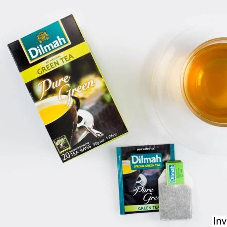 Dilmah Herbata PURE GREEN TEA zielona (20 kopert) 1,5g